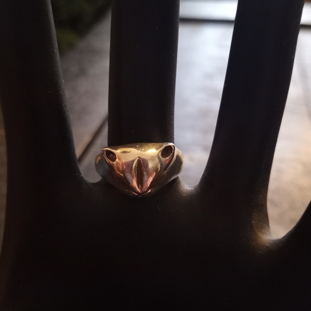 Sterling Silver Cat Ring - Picture 9 of 9